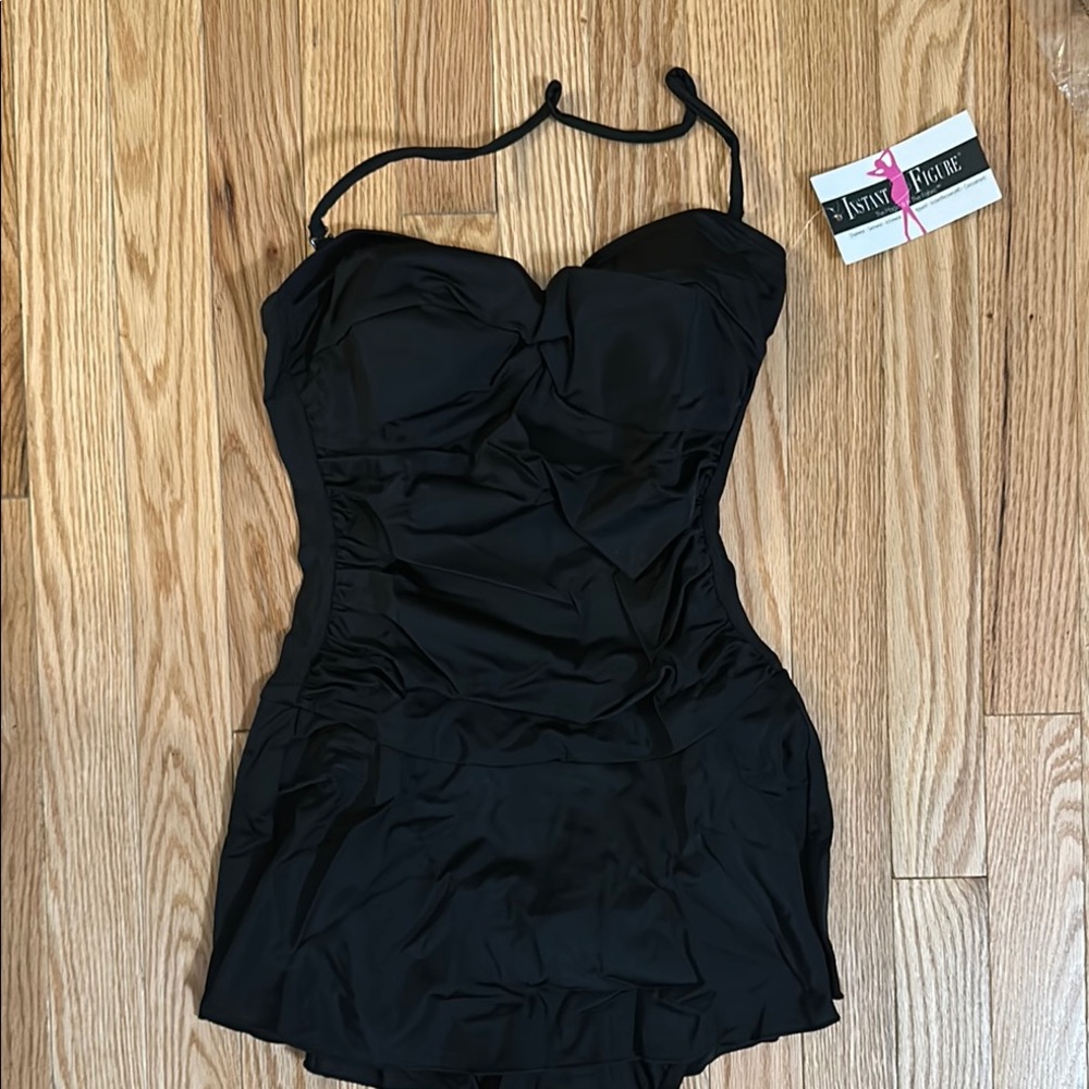Black Women's One Piece Swimsuit